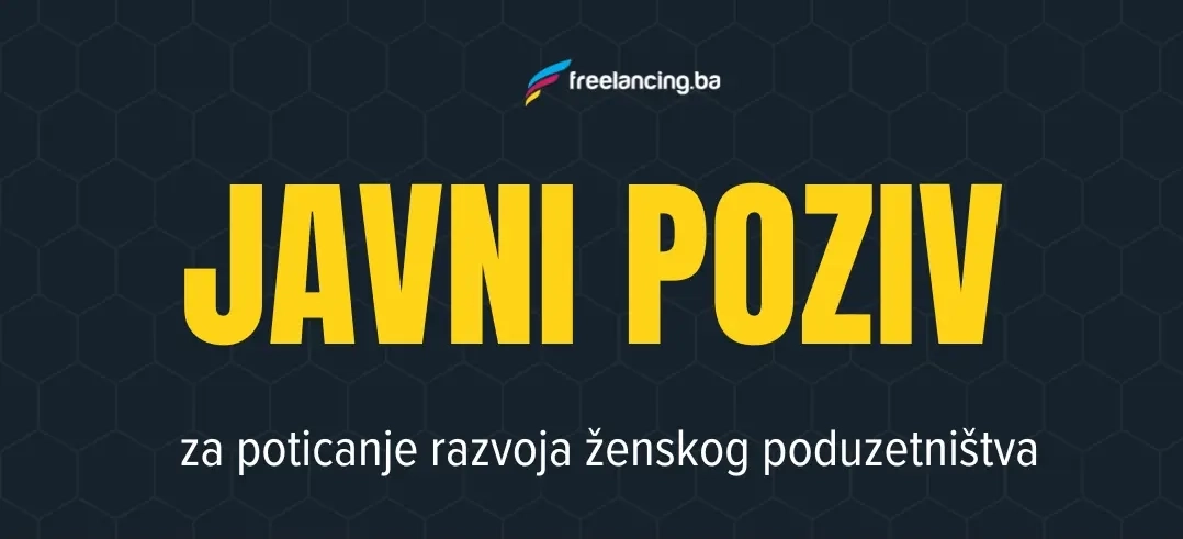 Javni poziv za poticanje ženskog preduzetništva - Kanton Sarajevo
